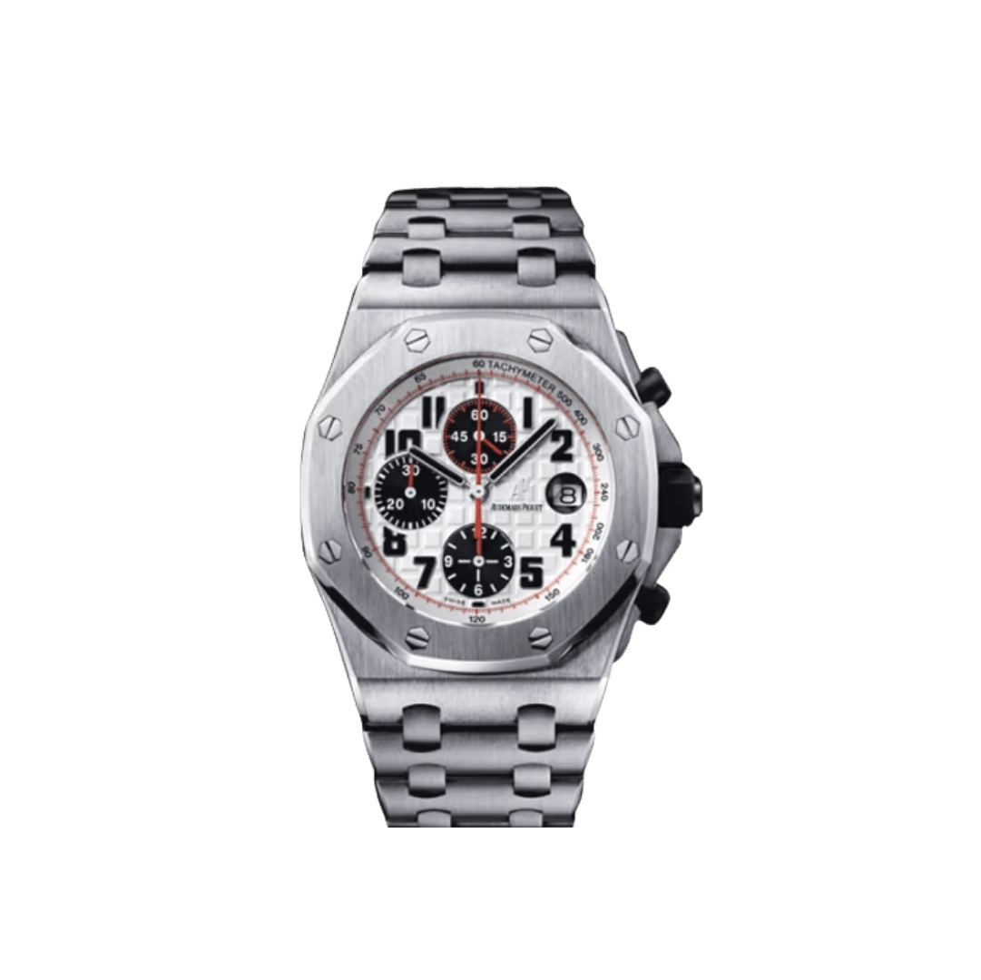 AP ROO White Panda Chronograph Dial 42mm | Rajajam